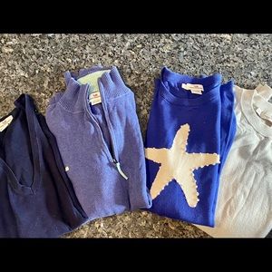 ladies Vineyard Vine sweaters (4) SOLD